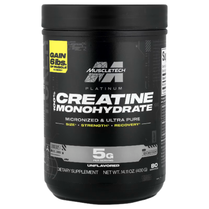 Creatina MuscleTech en VitalSupps Colombia para masa muscular y recomposición corporal