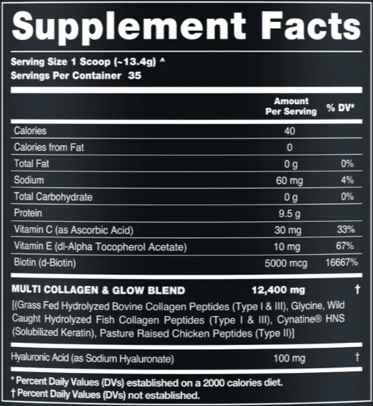 Hydrolyzed Multi Collagen x 35 servicios | Sascha Fitness - Image 2
