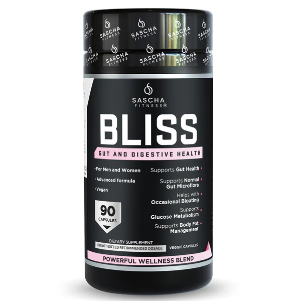 Bliss de Sascha Fitness en VitalSupps Colombia para digestión y microbiota