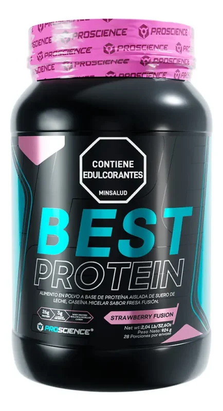 Best Protein Fresa ProScience 924 g con 26 g de proteína por porción en VitalSupps Colombia